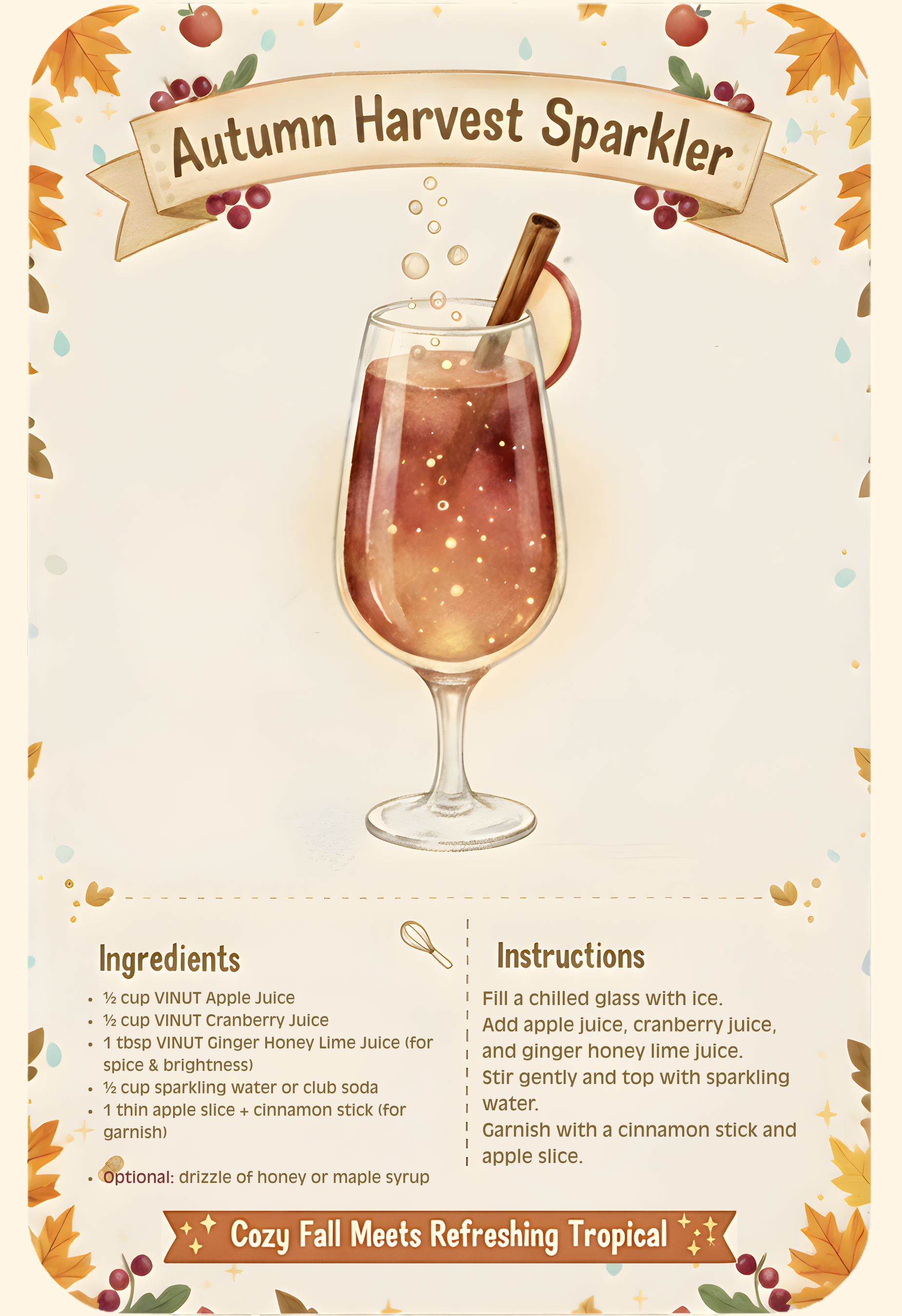 Autumn Harvest Sparkler