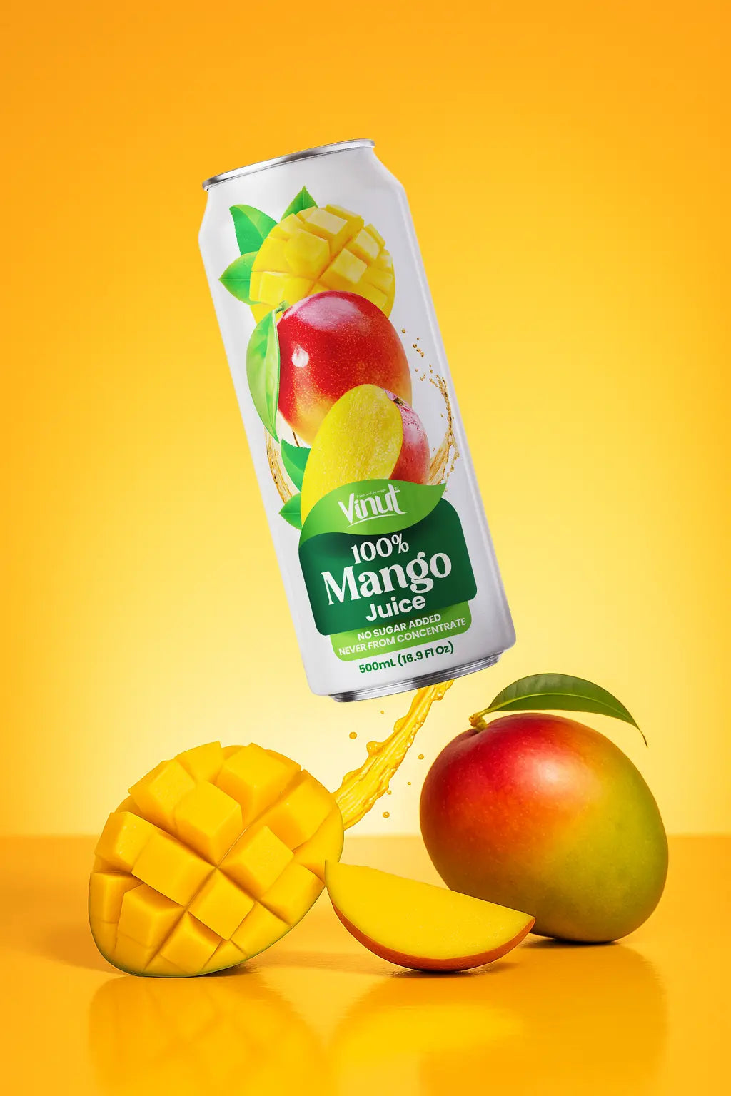 Mango - VINUT | 100% Real Fruit Juice – No Sugar Added | Tropical, Organic, Non-GMO. Drink Vinut Now.