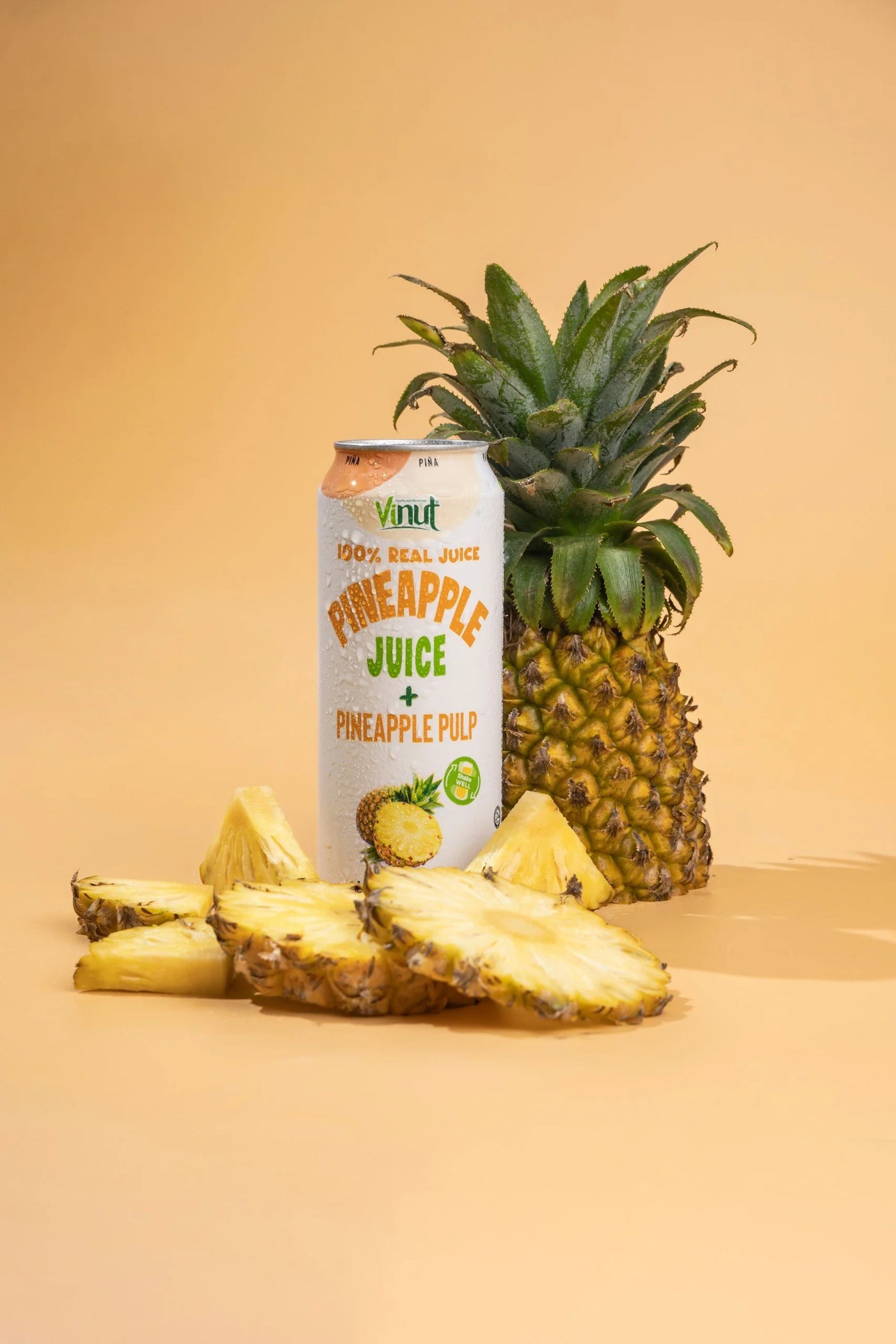 Pineapple - VINUT | 100% Real Fruit Juice – No Sugar Added | Tropical, Organic, Non-GMO. Drink Vinut Now.