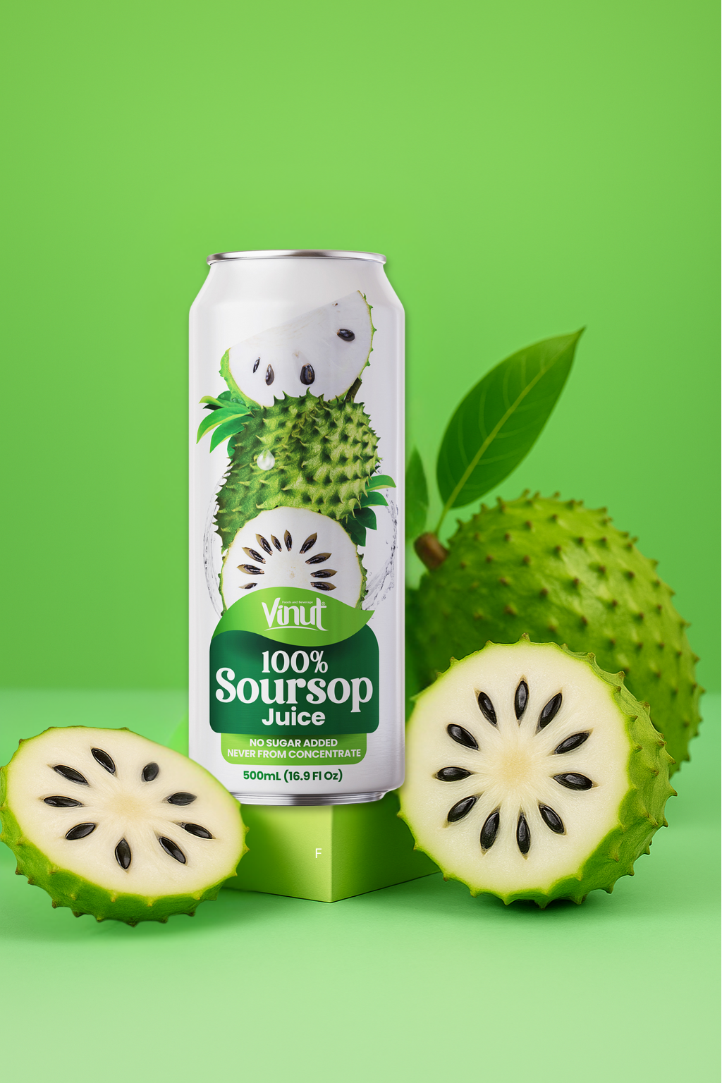 Soursop - VINUT | 100% Real Fruit Juice – No Sugar Added | Tropical, Organic, Non-GMO. Drink Vinut Now.