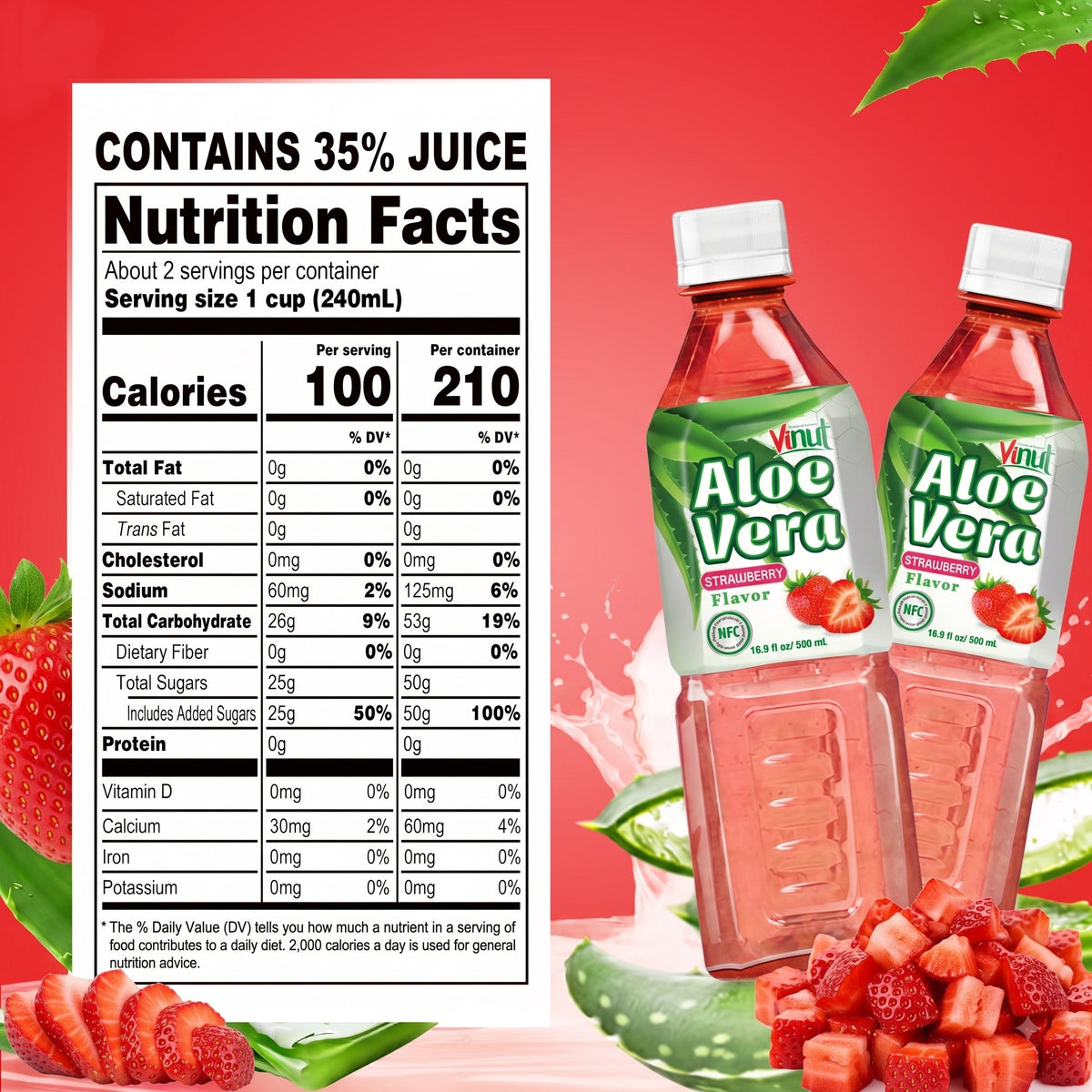 Strawberry Aloe Vera