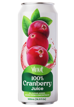 cranberry 100% fruit juice single can
