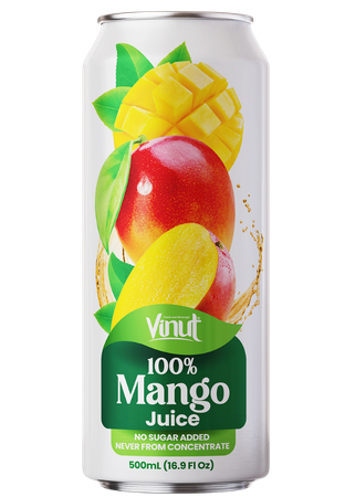 mango 100% fruit juice single can