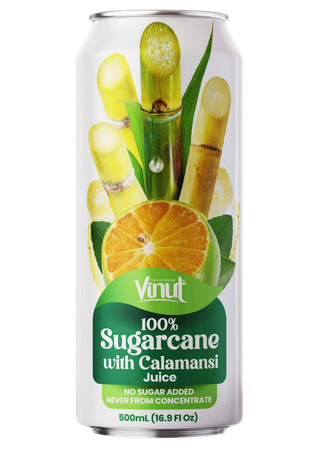 sugarcane with calamansi 100% juice single can