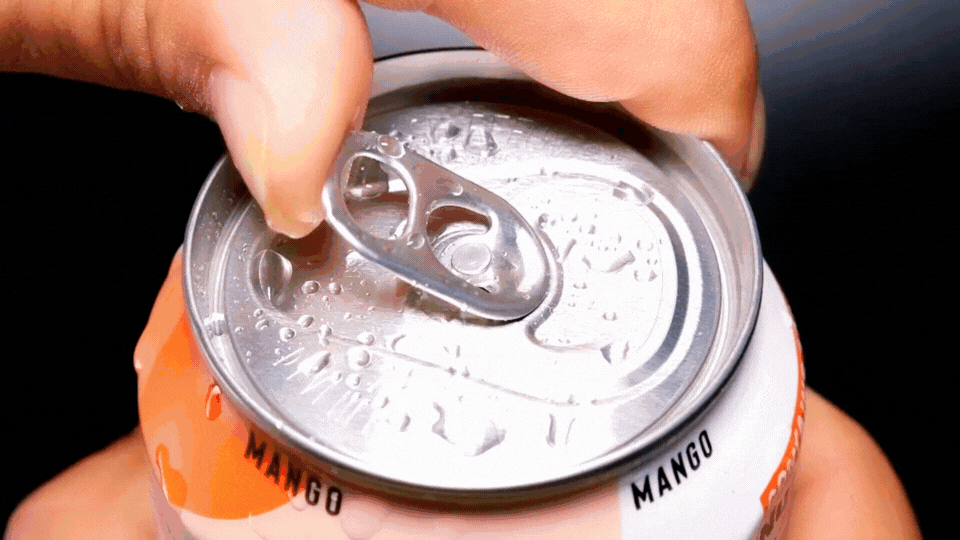 vinut 100% fruit juice poured into glass video