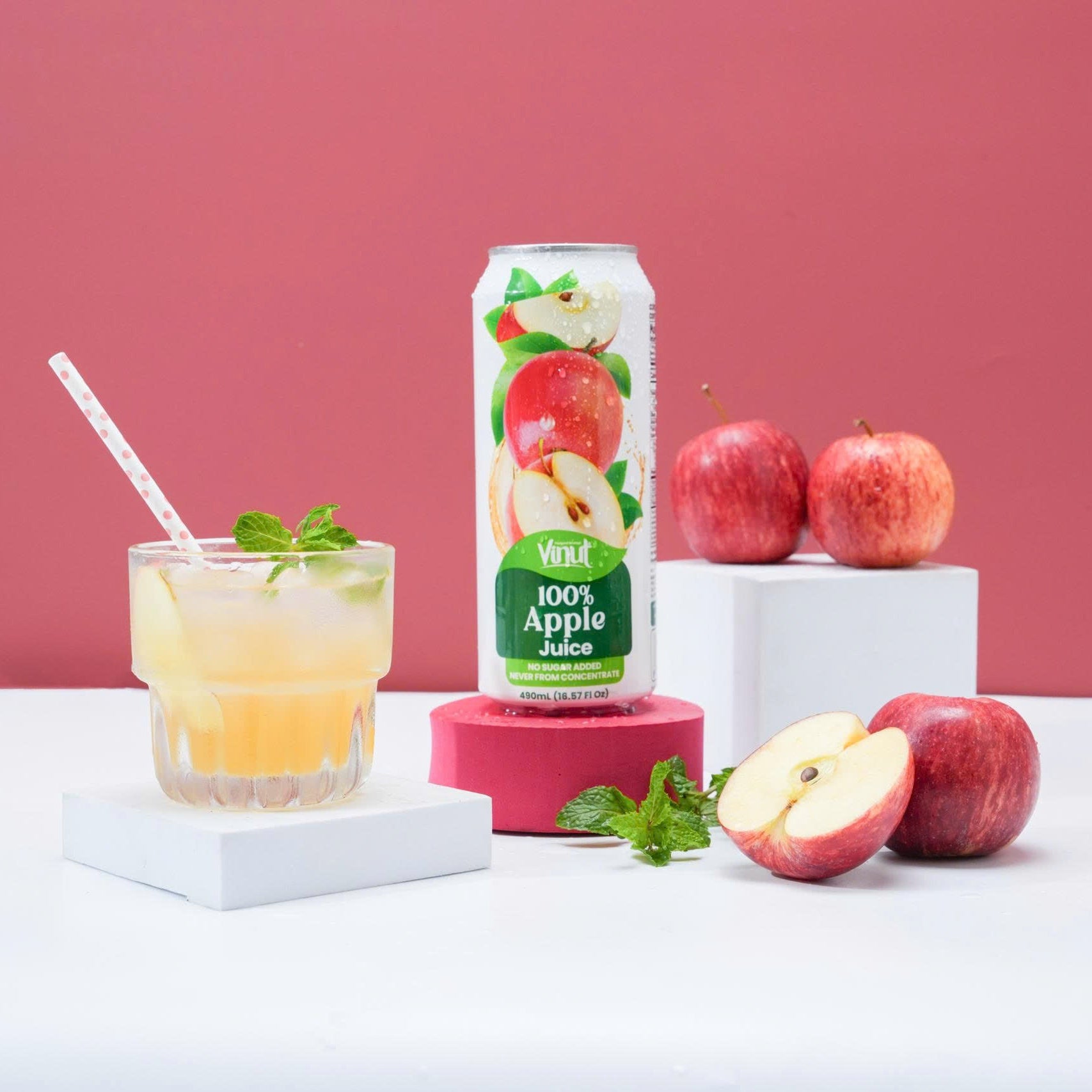 Apple Juice — 12 Pack | 100% Real Fruit | No Pulp